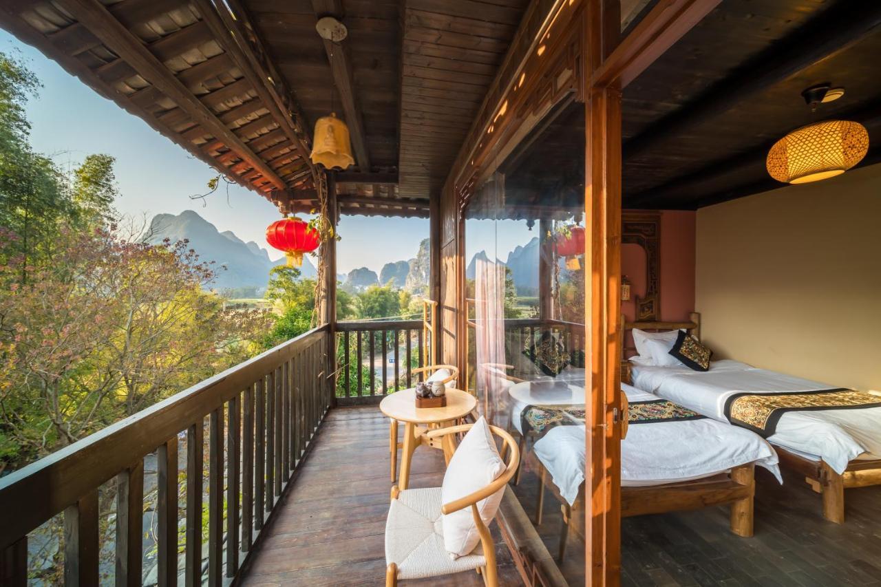Hostal Yangshuo Tea Cozy--One Way Free Pick Up From Airport Or Ts 4 Nights Exterior foto