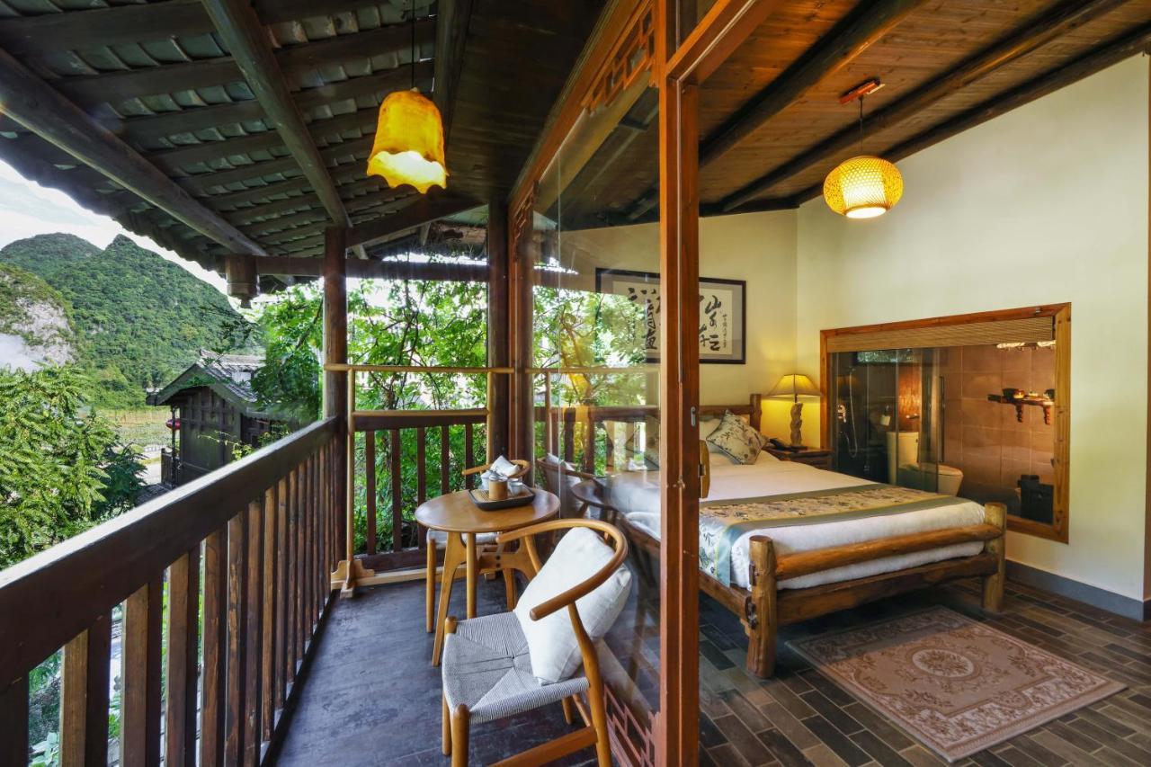 Hostal Yangshuo Tea Cozy--One Way Free Pick Up From Airport Or Ts 4 Nights Exterior foto