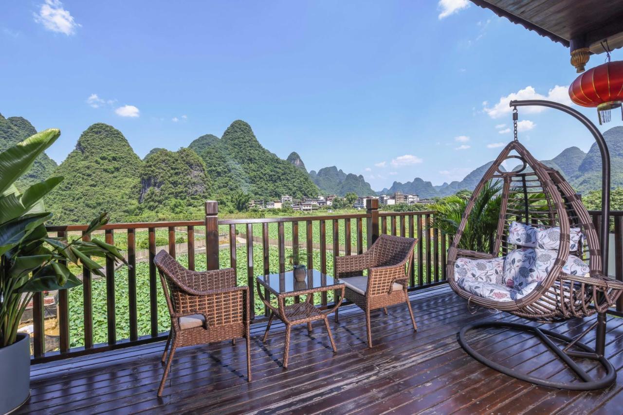 Hostal Yangshuo Tea Cozy--One Way Free Pick Up From Airport Or Ts 4 Nights Exterior foto
