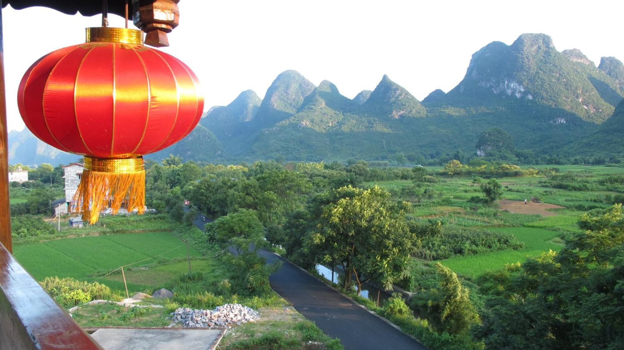 Hostal Yangshuo Tea Cozy--One Way Free Pick Up From Airport Or Ts 4 Nights Exterior foto
