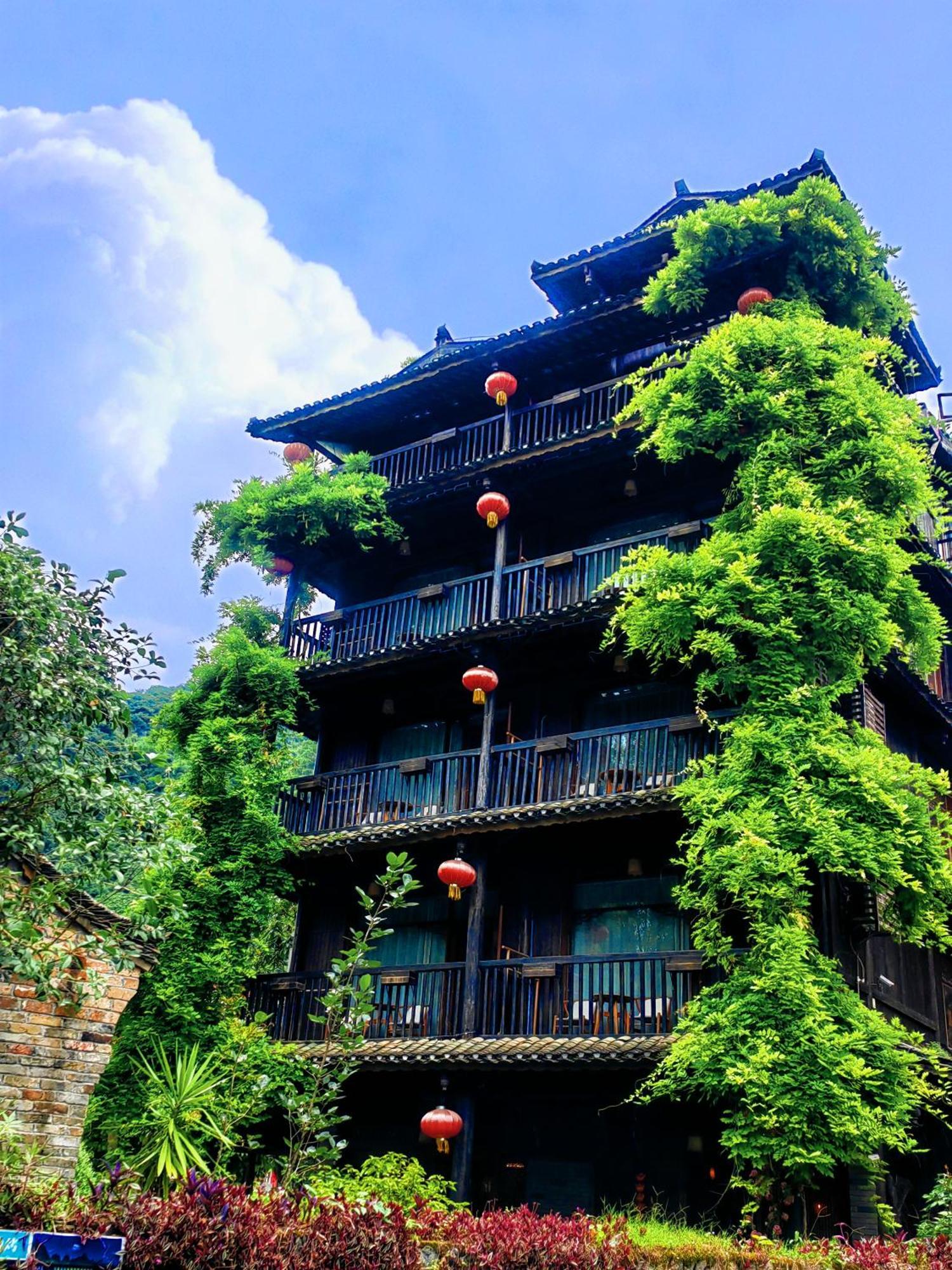 Yangshuo Tea Cozy Hostal Exterior foto