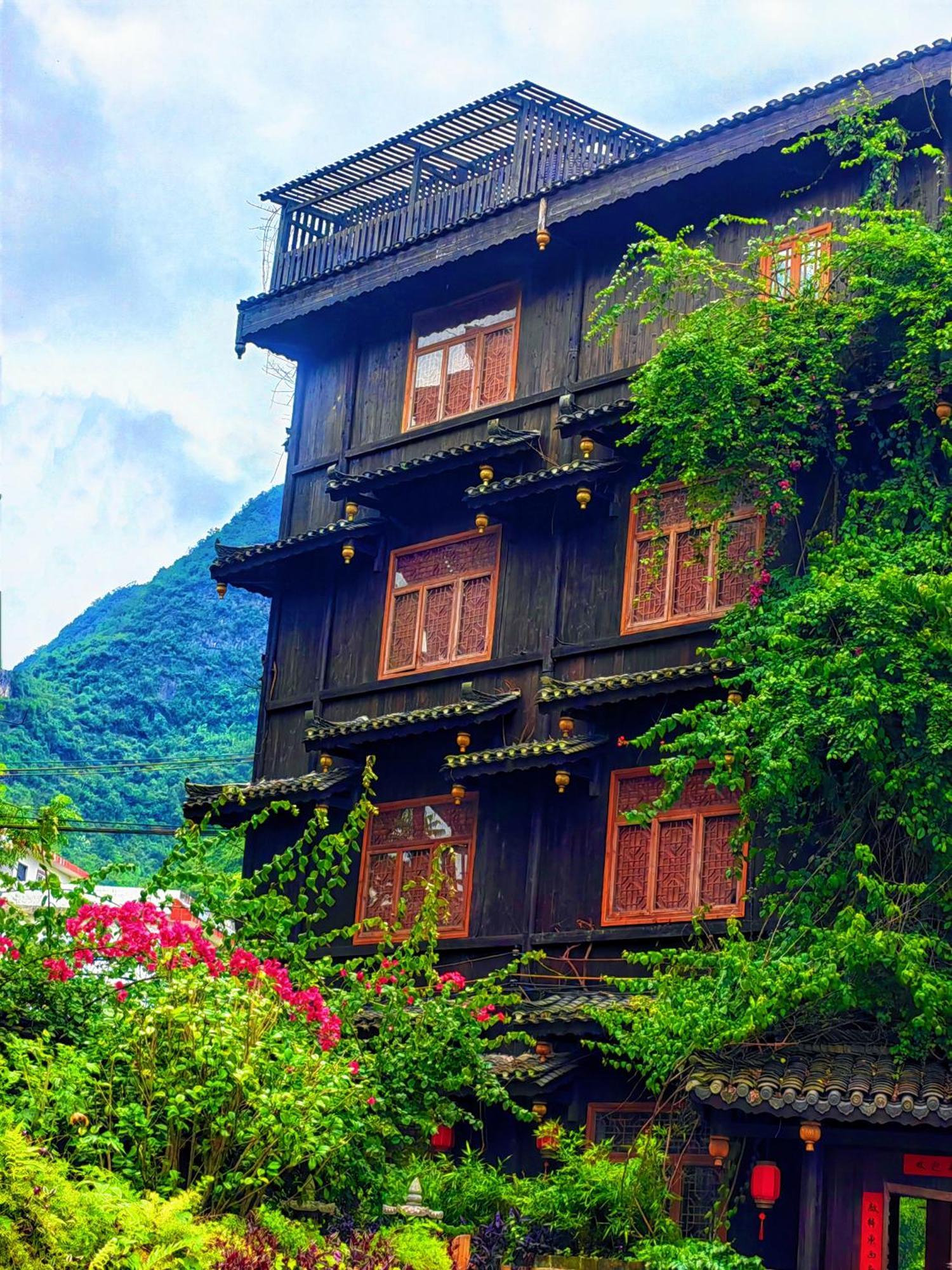 Yangshuo Tea Cozy Hostal Exterior foto