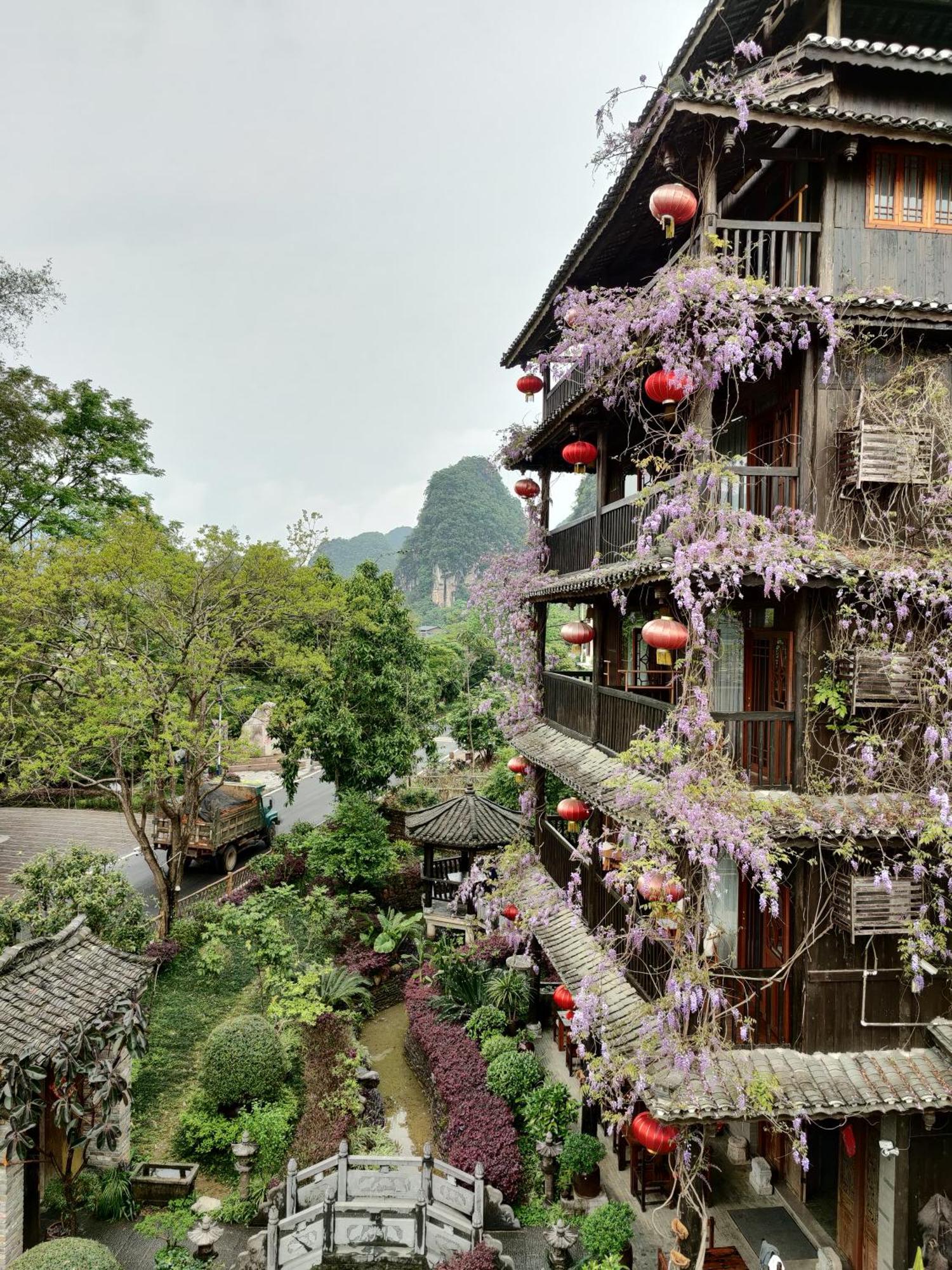 Yangshuo Tea Cozy Hostal Exterior foto